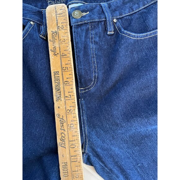 Belle by Kim Gravel‎ Flexibelle Petite Bootcut Denim Jeans 6P - Picture 11 of 12